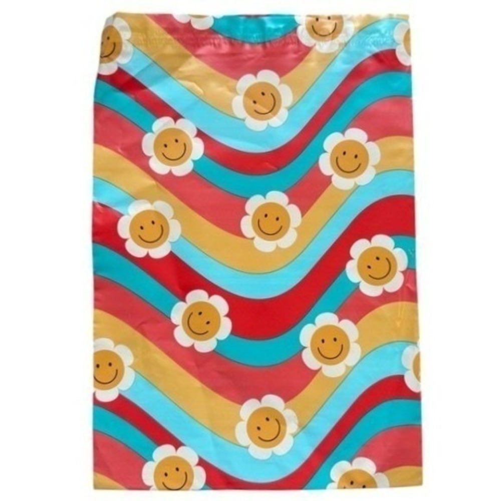50 Poly‎ Mailers 10x13 Shipping Envelopes Daisy Self Seal Waterproof Polymailer
